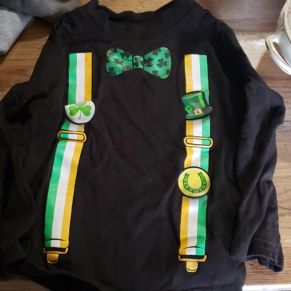 Toddler st.patricks long sleeves